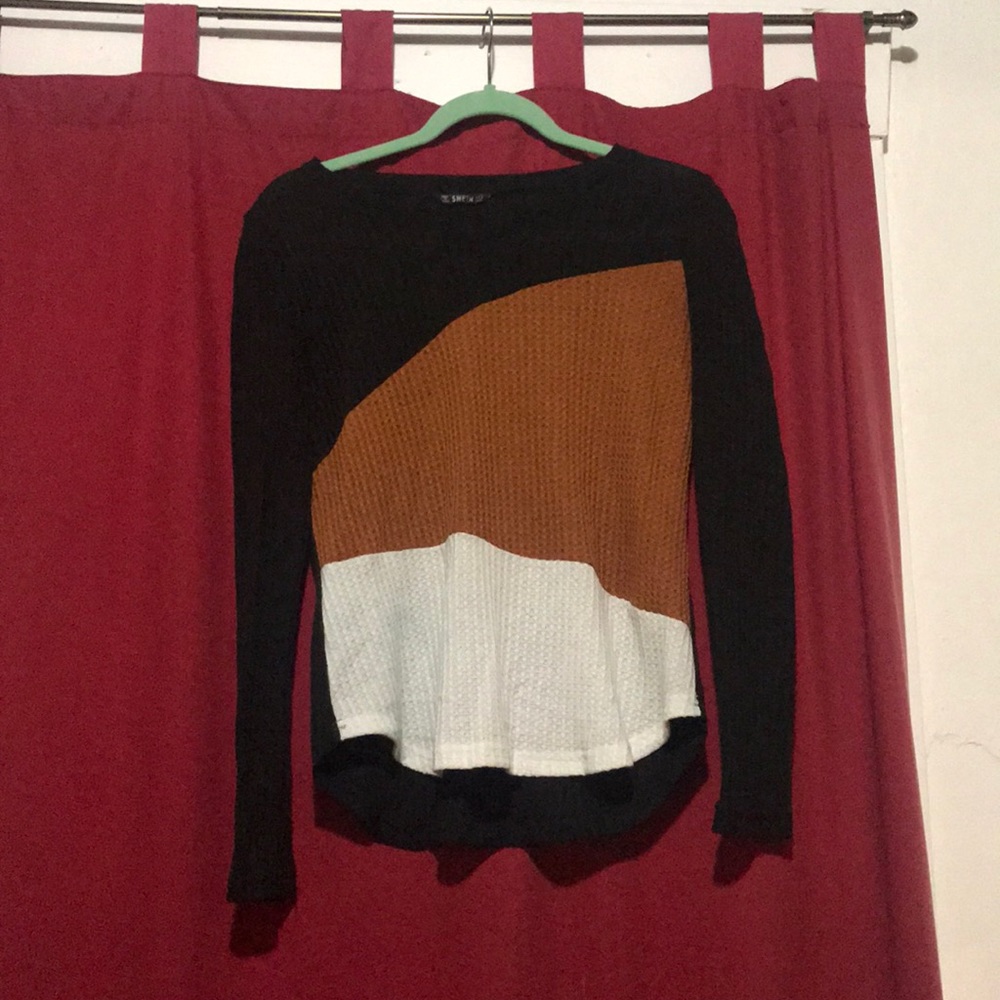 Shein waffle long sleeved. Worn once